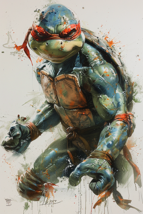 Chitrmela Rafael from teenage mutant ninja turtles  they are in  40460c50 a333 4685 aa97 9775f05e8f07 0