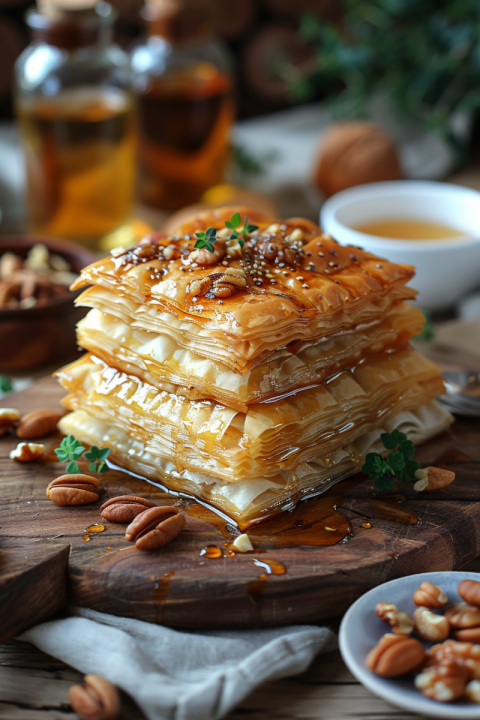 Chitrmela Baklava A sweet pastry made of layers of filo dough fi 9ef3826f 1ae6 431f 8d24 6e66478636dc 0