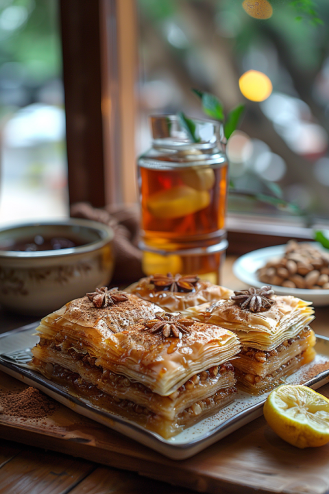 Chitrmela Baklava A sweet pastry made of layers of filo dough fi 9ef3826f 1ae6 431f 8d24 6e66478636dc 1