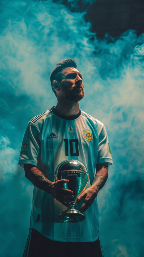 Chitrmela cinematic style thumbnail with leo messi standing on t 2a395599 647b 4d0e a698 d66b19486250 0