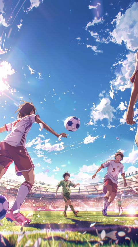 Chitrmela friendship games football match anime style background 676580c1 65e7 4aee b611 8385c555c914 0