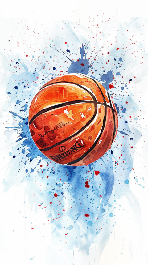 Chitrmela basketball block watercolor white background   ar 916 5b26f1ed 3e45 4fcc aef0 f003bd21e32d 2