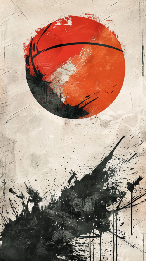 Chitrmela abstract minimalist artwork that is basketball themed  2fd83d0a 8b93 4121 9e22 88be7e1201a2 1