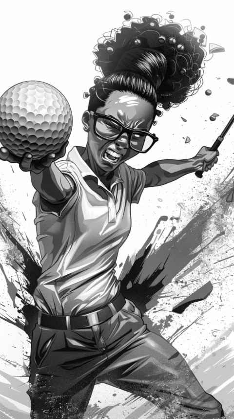 Chitrmela A Guyanese woman hitting a large golf ball very hard g ea7d94b3 014e 4ad0 8688 830a654e10e7 2