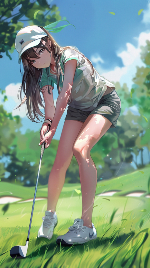 Chitrmela anime style girl playing golf   ar 916   stylize 50 0d1f85c2 cb4c 4cd2 9b9d f28041c4ece9 0