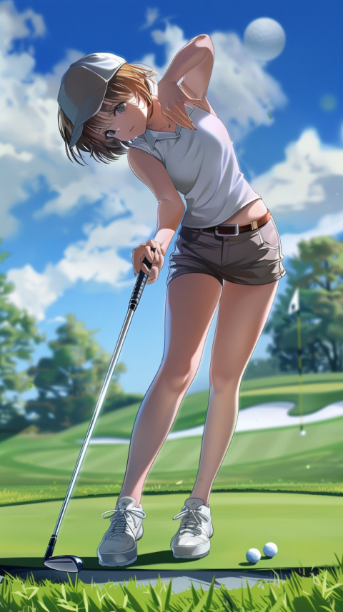 Chitrmela anime style girl playing golf   ar 916   stylize 50 0d1f85c2 cb4c 4cd2 9b9d f28041c4ece9 2