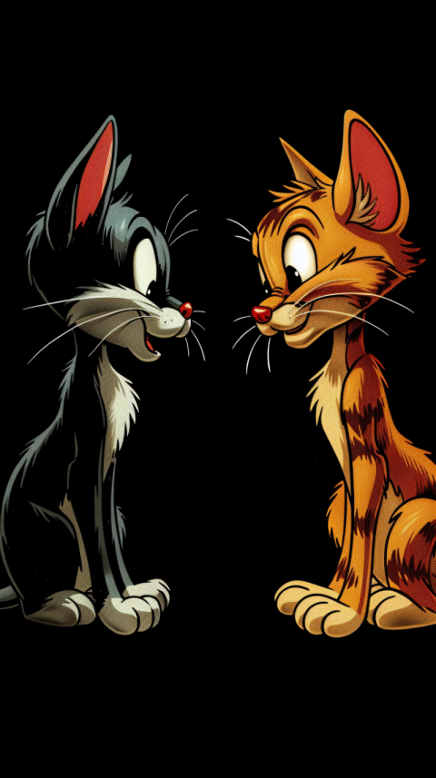 Chitrmela a cartoon tom and jerry with a cat and kitten on them  9f2d70fd 8028 4864 995a 89e6df0e1514 2