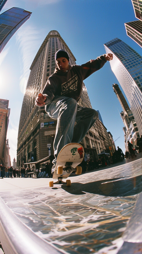 Chitrmela marble street plaza skater on a skateboard doing a cro 847733c2 6438 4028 bef9 35b5166d25d8 1