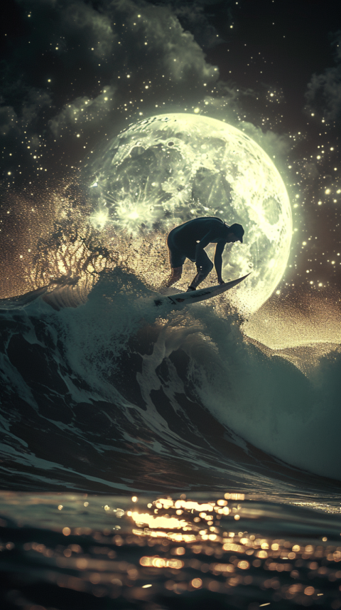 Chitrmela Generate a guy surfboarding to the moon of Crypto blue 52c1e02c 551c 4802 80ea 6b080c93e2a3 2