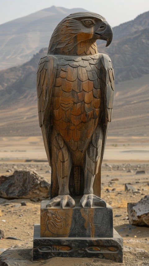 Chitrmela eagle statue in middle of sahara  Dark mode  Hindu spi 0bdd47e1 ed49 47e2 a614 a69c2cac2ec5 1