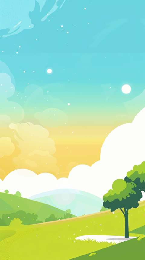 Chitrmela simple cartoon vector serene afternoon with alot of wh d01ca8d9 83a8 497b bd4f 289c6efc5001 1