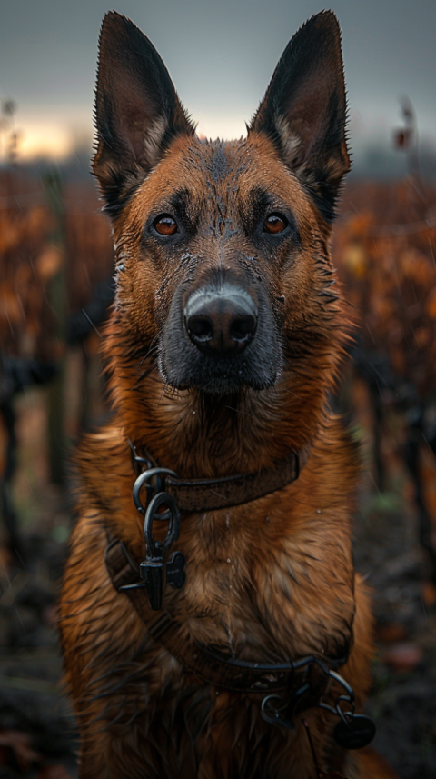 Chitrmela A purebred Malinois dog with a collar around its neck  5a2bb9d0 0da8 4bc6 b02a d9a09a42313c 0