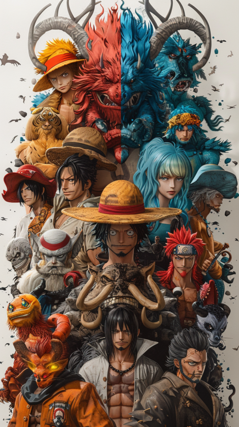 Chitrmela All One Piece anime characters group photo combo white 4cc360fb 27f0 4ef2 a8d4 af8056307f33 1