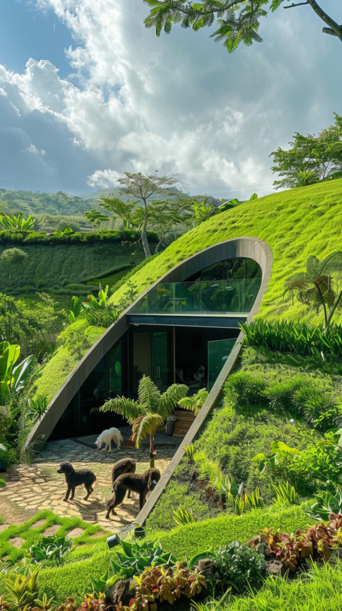 Chitrmela a green roof house designed by saha hadid that looks l 38935a91 90d6 4f8d b24c 169e183b6ac1 0