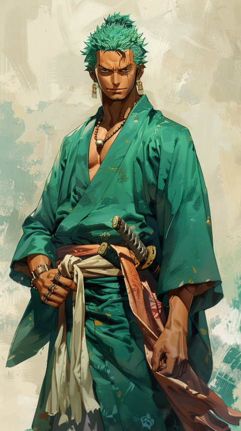 Chitrmela Roronoa Zoro wearing like samurai   ar 916   style raw da8cedb7 0242 4b71 9da4 e90aede2cdf8 2