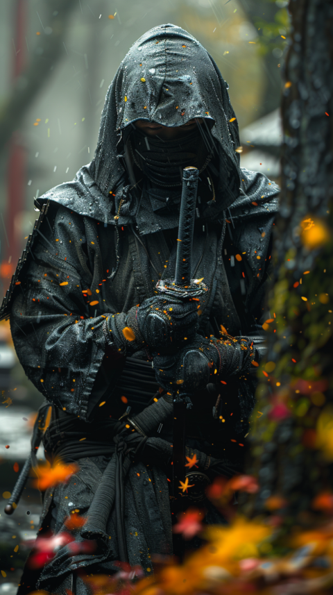 Chitrmela a ninja wielding a fork as a weapon   chaos 5   ar 916 99320714 b3f2 4077 ba3b 307ab7dfd447 0