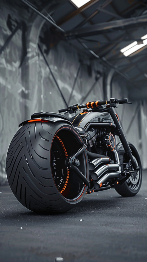 Chitrmela Futuristic gangsta harley davidson black matte paint a d4e57bfc 368b 41c8 bfba 09ab214a3ecf 2