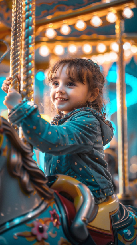 Chitrmela 8 year old child in a merry go round in an amusement p 6eeb5a82 cfc7 4c16 9e58 8811f9c21ecf 2