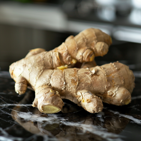 Chitrmela a close up of ginger on a kitchen counter with apropri 5f8683d9 6d76 44c3 baa5 92d69cdf6b02 3