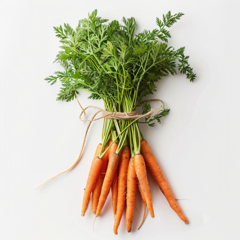Chitrmela a bundle of carrots white background   style raw 7fb64dfb 0e42 4222 bae3 6775694326ad 2