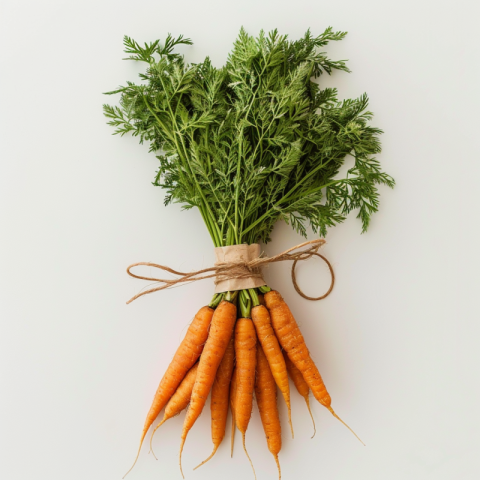 Chitrmela a bundle of carrots white background   style raw 7fb64dfb 0e42 4222 bae3 6775694326ad 3