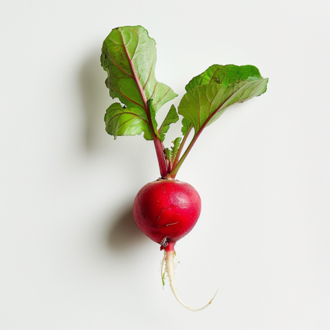 Chitrmela a photography of a red radish on white background in t be6a06a5 0687 4bdc bc71 f21e4f7daf0d 2