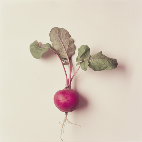 Chitrmela a photography of a red radish on white background in t be6a06a5 0687 4bdc bc71 f21e4f7daf0d 3