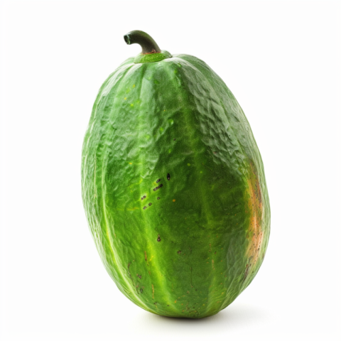 Chitrmela create an image of a single green maradol papaya white 19ea8791 f65f 455c a998 13302e7e23e4 2