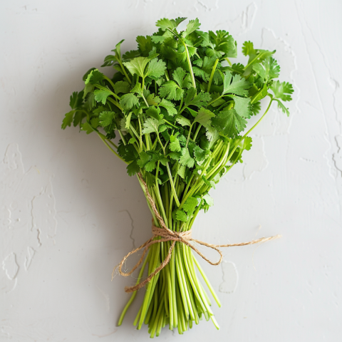 Chitrmela photograph of small bundle of cilantro microgreens tie 7ce3bd6a 8120 4a6d b874 cf90980fd6c3 2