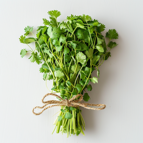 Chitrmela photograph of small bundle of cilantro microgreens tie 7ce3bd6a 8120 4a6d b874 cf90980fd6c3 3