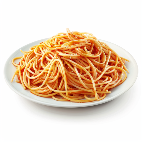 Chitrmela a realistic side view photo of plate of spaghetti on a 68da032c 1d46 463e 9834 595998e4a67d 3