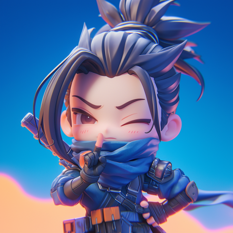 Chitrmela yasuo dynamic pose Blind Box IP Identity Design chibi  9d0dd402 e0d3 4c05 b0c4 354b6df79693 1