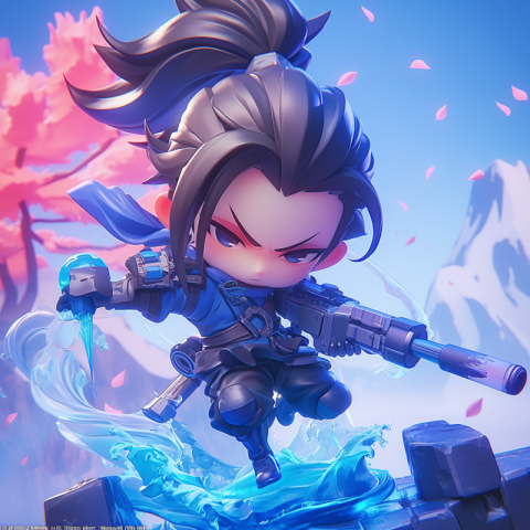 Chitrmela yasuo dynamic pose Blind Box IP Identity Design chibi  9d0dd402 e0d3 4c05 b0c4 354b6df79693 2