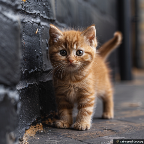 Chitrmela Three month old redhead cat eared droopy Scottish Fold a9e8a22e 305b 47c8 9ec2 ede491287c99 0