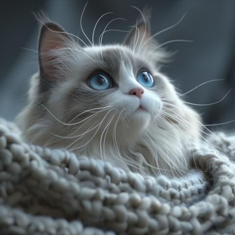 Chitrmela ragdoll cat pixar style   stylize 750 4086ba0b 1b67 40f7 8533 13023a9b05aa 2