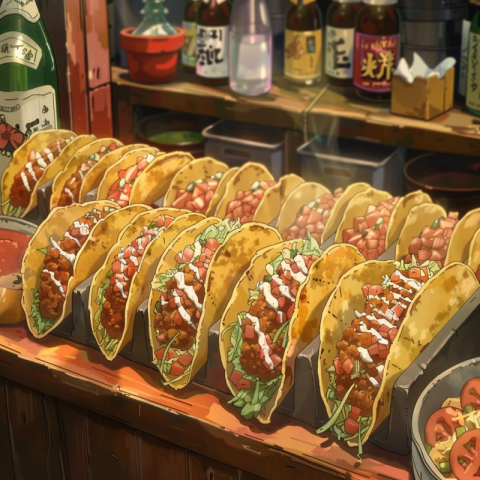 Chitrmela anime version of mexican tacos al pastor anime animati 48eb2d8d 0c9c 4cba bb12 99b4177eab34 0