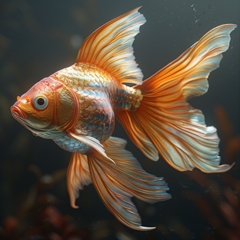 Chitrmela gorgeous gold fish 3d hyperealistic Black backgroud    e4d25abb ba7b 46da b15e 9576c9e5fd5a 2