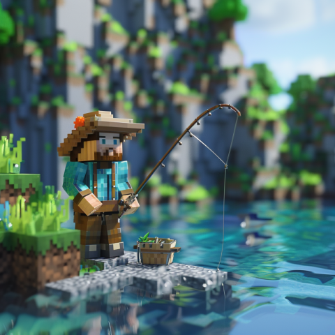 Chitrmela Fisherman in minecraft   stylize 250 03bbf19a b732 4750 840e e36c270124d4 1