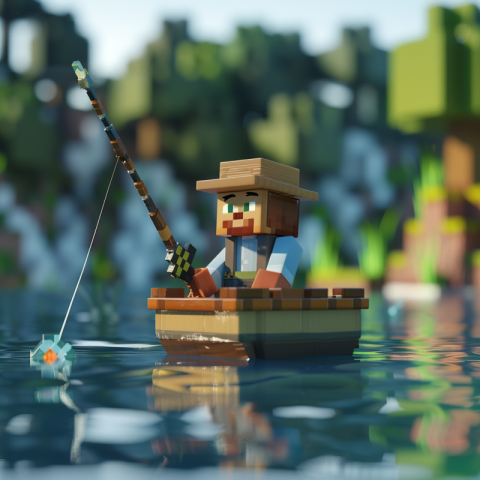 Chitrmela Fisherman in minecraft   stylize 250 03bbf19a b732 4750 840e e36c270124d4 3