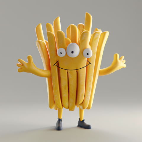 Chitrmela an individual french fry character in a T pose aa1949af c2e4 4c52 934b 1b2342fad9ac 1