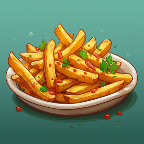 Chitrmela a plate of frenchfries without saucegame icon designbe 23e6b4f1 57a6 4d00 bb03 f1bf4cd3a363 1