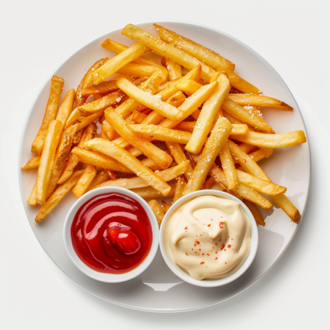 Chitrmela Plate of French fries with small plate of Ketchup and  28e21895 591a 4ba1 928b 01abc1093558 1