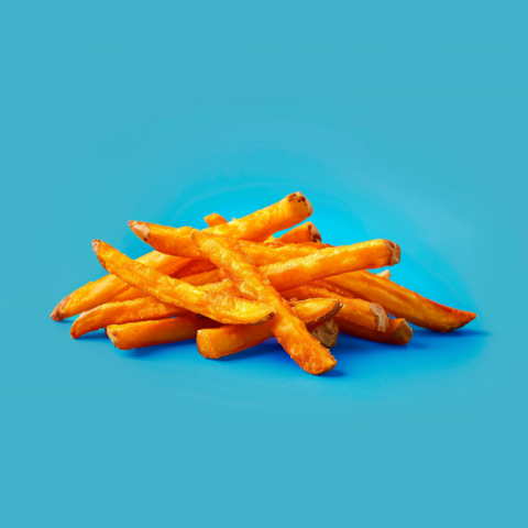 Chitrmela Solid color Blue backgroundSweet potato fries photogra 81bfd280 d3df 42a2 81b6 c9ab8355c256 1