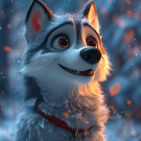 Chitrmela Siberian husky in the art style of Pixar 4K   ar 11    a70f4bd7 30e0 4af3 abc3 5111ed488a7c 1