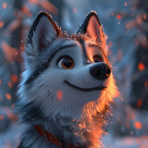 Chitrmela Siberian husky in the art style of Pixar 4K   ar 11    a70f4bd7 30e0 4af3 abc3 5111ed488a7c 3