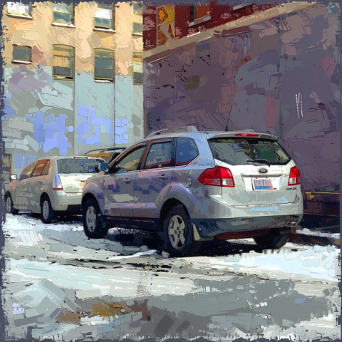 Chitrmela a 2010 Ford Escape on a boston parking lot digital pai 25670aa8 4fc7 4e1d ad7b 5a647ed0059b 0