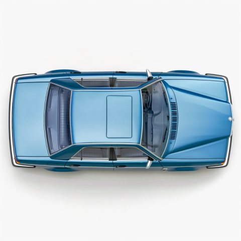 Chitrmela retro blue w140 top view 90s car isolated on white bac 6ad51159 4a5c 4aed 99f1 2facaecf318c 2