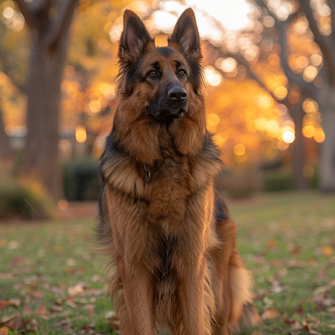 Chitrmela A loyal German Shepherd standing proudly with a confid 3be3dada 33c6 4fee a59e 3fd867ada41f 1