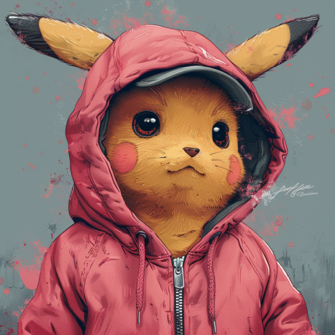 Chitrmela Pikachu in streetwear hoodie  Happy colours   stylize  64f9b627 d442 4ff2 bfd0 b12933feadcd 2