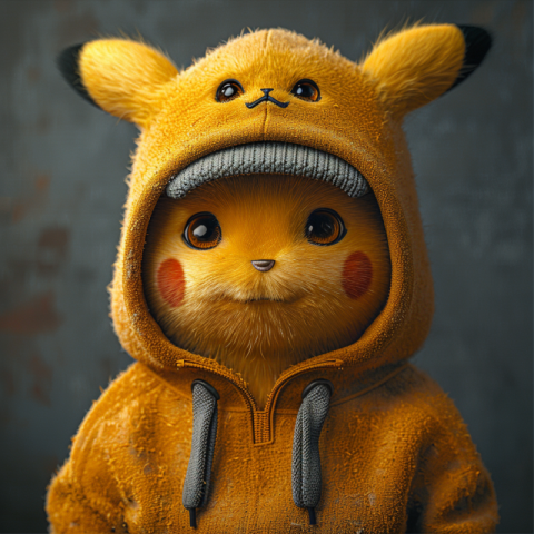 Chitrmela Pikachu in streetwear hoodie  Happy colours   stylize  64f9b627 d442 4ff2 bfd0 b12933feadcd 3